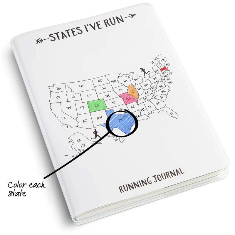 Gone For a Run Day-by-day Run Planner | Running Journals | States I've Run - Image 2